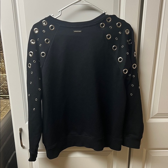 Michael Kors Groument Crewneck, Black, Large, Women - Picture 4 of 4